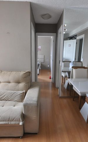 Apartamento à venda com 40m², 2 quartos e sem vagaSala