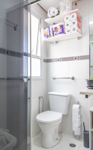 Apartamento à venda com 58m², 2 quartos e sem vaga Apartamento à venda com 58m², 2 quartos e sem vagaBanheiro