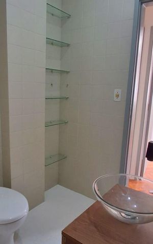 Apartamento para alugar com 55m², 2 quartos e sem vaga Apartamento para alugar com 55m², 2 quartos e sem vagaBanheiro Social