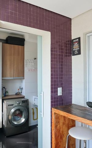 Apartamento à venda com 70m², 2 quartos e 2 vagasVaranda gourmet