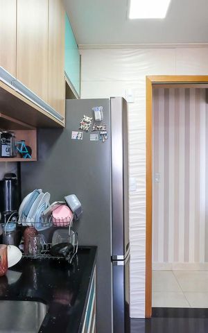 Apartamento à venda com 70m², 2 quartos e 2 vagasCozinha