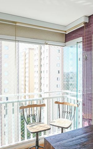 Apartamento à venda com 70m², 2 quartos e 2 vagasVaranda gourmet