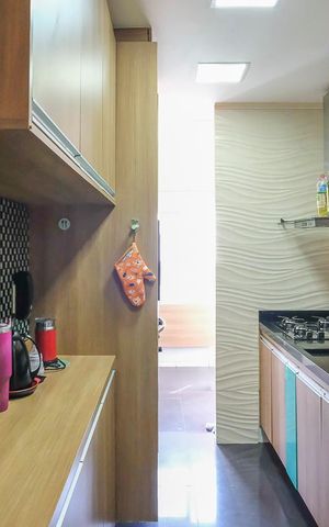 Apartamento à venda com 70m², 2 quartos e 2 vagasCozinha