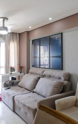 Apartamento à venda com 70m², 2 quartos e 2 vagasSala