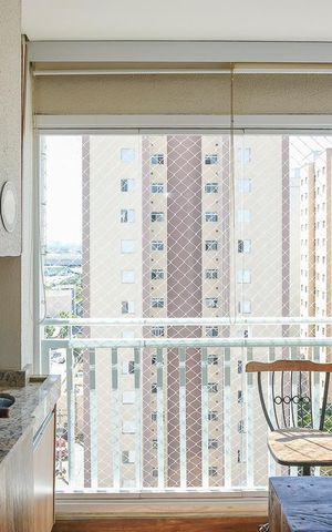 Apartamento à venda com 70m², 2 quartos e 2 vagasVaranda gourmet