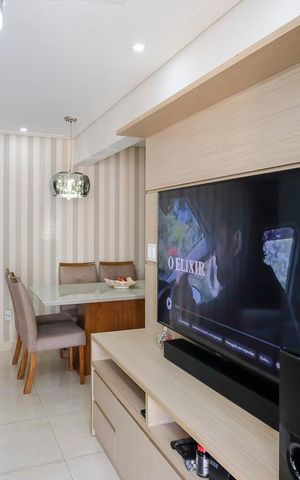 Apartamento à venda com 70m², 2 quartos e 2 vagasSala