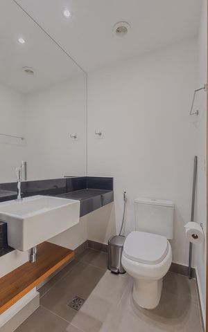 Studio à venda com 31m², 1 quarto e 1 vagaBanheiro