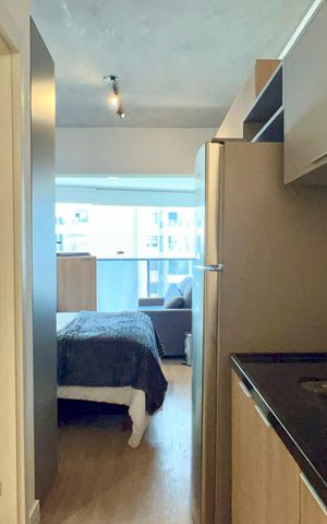 Studio para alugar com 25m², 1 quarto e sem vaga Studio para alugar com 25m², 1 quarto e sem vagaCozinha