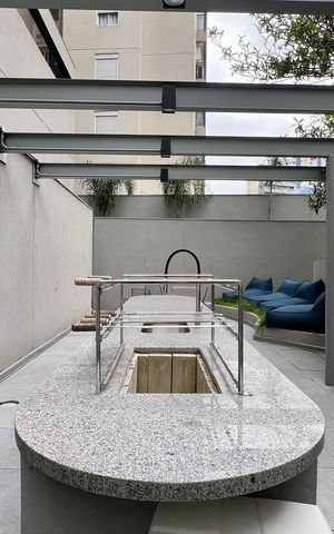 Studio para alugar com 25m², 1 quarto e sem vaga Studio para alugar com 25m², 1 quarto e sem vagaChurrasqueira