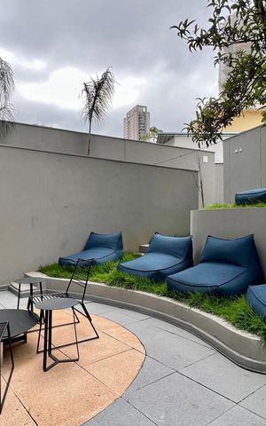 Studio para alugar com 25m², 1 quarto e sem vaga Studio para alugar com 25m², 1 quarto e sem vagaChurrasqueira