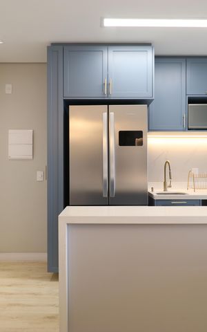 Apartamento à venda com 62m², 2 quartos e 1 vagaCozinha e Área de Serviço