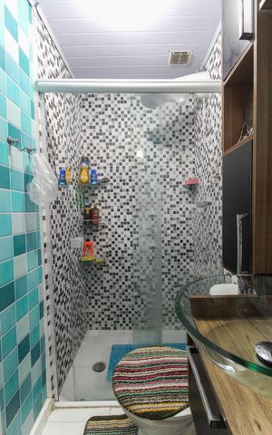 Apartamento à venda com 40m², 2 quartos e 1 vaga Apartamento à venda com 40m², 2 quartos e 1 vagaBanheiro Social