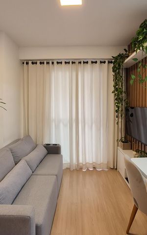 Apartamento à venda com 44m², 2 quartos e 1 vagaSala