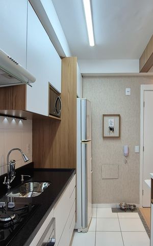Apartamento à venda com 44m², 2 quartos e 1 vagaCozinha e Área de Serviço
