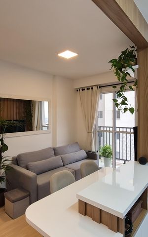 Apartamento à venda com 44m², 2 quartos e 1 vagaSala