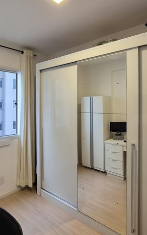 Apartamento à venda com 44m², 2 quartos e 1 vagaQuarto 1