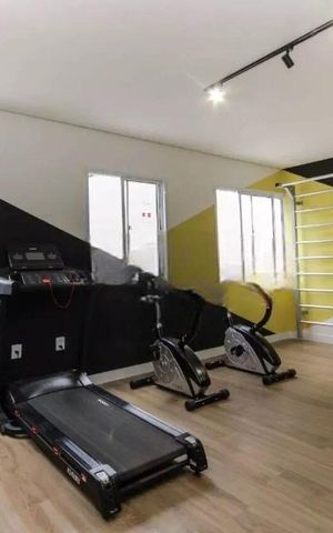 Studio à venda com 17m², 1 quarto e sem vaga Studio à venda com 17m², 1 quarto e sem vagaAcademia
