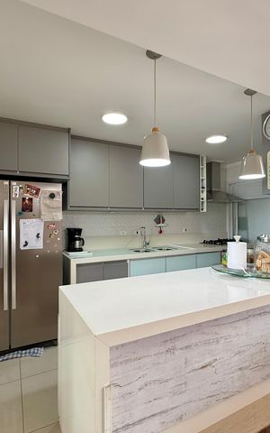 Apartamento à venda com 146m², 3 quartos e 3 vagas Apartamento à venda com 146m², 3 quartos e 3 vagasCozinha