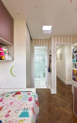 Apartamento à venda com 146m², 3 quartos e 3 vagas Apartamento à venda com 146m², 3 quartos e 3 vagasSuíte 1