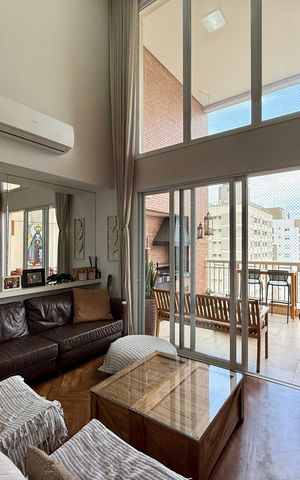 Apartamento à venda com 146m², 3 quartos e 3 vagas Apartamento à venda com 146m², 3 quartos e 3 vagasSala