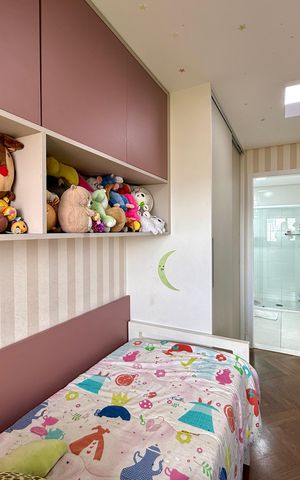 Apartamento à venda com 146m², 3 quartos e 3 vagas Apartamento à venda com 146m², 3 quartos e 3 vagasSuíte 1