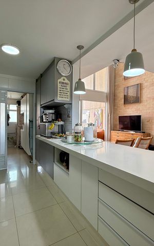Apartamento à venda com 146m², 3 quartos e 3 vagas Apartamento à venda com 146m², 3 quartos e 3 vagasCozinha