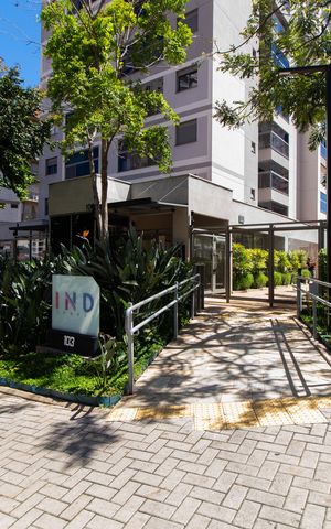 Apartamento à venda com 40m², 1 quarto e 1 vaga Apartamento à venda com 40m², 1 quarto e 1 vagaFachada