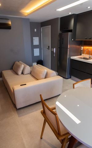 Apartamento à venda com 40m², 1 quarto e 1 vaga Apartamento à venda com 40m², 1 quarto e 1 vagaSala