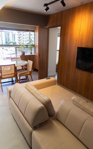 Apartamento à venda com 40m², 1 quarto e 1 vaga Apartamento à venda com 40m², 1 quarto e 1 vagaSala