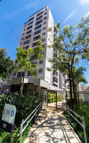 Apartamento à venda com 40m², 1 quarto e 1 vaga Apartamento à venda com 40m², 1 quarto e 1 vagaFachada