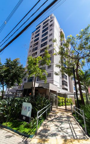 Apartamento à venda com 40m², 1 quarto e 1 vaga Apartamento à venda com 40m², 1 quarto e 1 vagaFachada