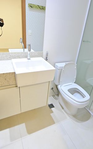 Apartamento para alugar com 215m², 4 quartos e 3 vagas Apartamento para alugar com 215m², 4 quartos e 3 vagasBanheiro da Suíte 2
