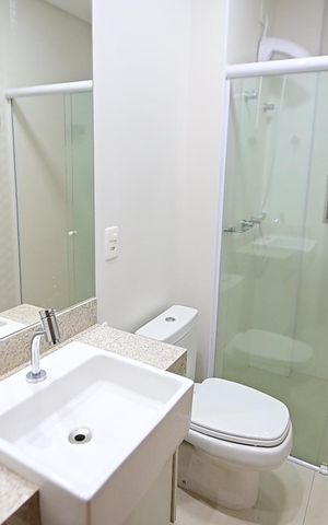 Apartamento para alugar com 215m², 4 quartos e 3 vagas Apartamento para alugar com 215m², 4 quartos e 3 vagasBanheiro da Suíte 3