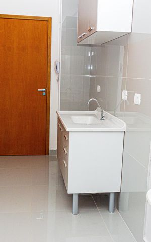 Studio à venda com 31m², 1 quarto e sem vaga Studio à venda com 31m², 1 quarto e sem vagaCozinha e Área de Serviço
