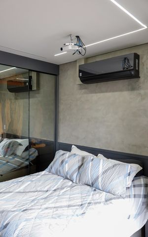 Studio à venda com 37m², 1 quarto e 1 vaga Studio à venda com 37m², 1 quarto e 1 vagaQuarto