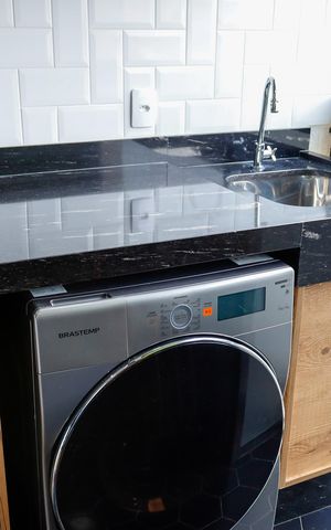 Studio à venda com 37m², 1 quarto e 1 vaga Studio à venda com 37m², 1 quarto e 1 vagaLavanderia
