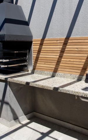 Studio à venda com 37m², 1 quarto e 1 vaga Studio à venda com 37m², 1 quarto e 1 vagaÁrea comum - Churrasqueira