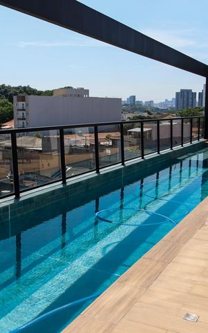 Studio à venda com 37m², 1 quarto e 1 vaga Studio à venda com 37m², 1 quarto e 1 vagaÁrea comum - Piscina