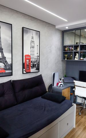 Studio à venda com 37m², 1 quarto e 1 vaga Studio à venda com 37m², 1 quarto e 1 vagaSala