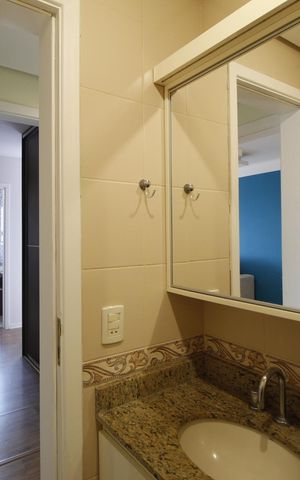 Apartamento à venda com 105m², 3 quartos e 2 vagasBanheiro