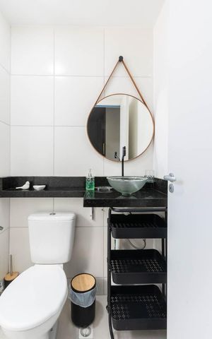 Apartamento para alugar com 51m², 2 quartos e 1 vagaBanheiro da Suíte