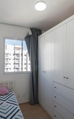 Apartamento para alugar com 51m², 2 quartos e 1 vagaQuarto 1