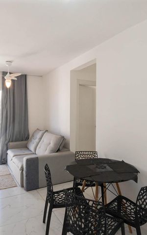 Apartamento para alugar com 51m², 2 quartos e 1 vagaSala