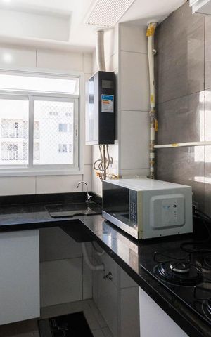 Apartamento para alugar com 51m², 2 quartos e 1 vagaCozinha/Área de Serviço