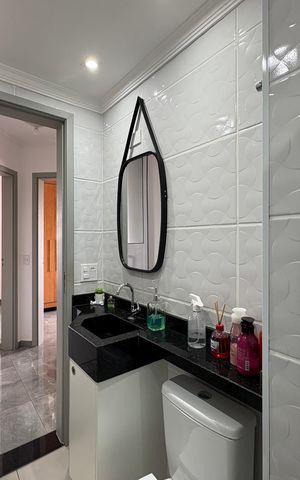 Apartamento à venda com 72m², 3 quartos e 1 vaga Apartamento à venda com 72m², 3 quartos e 1 vagaBanheiro