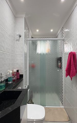 Apartamento à venda com 72m², 3 quartos e 1 vaga Apartamento à venda com 72m², 3 quartos e 1 vagaBanheiro