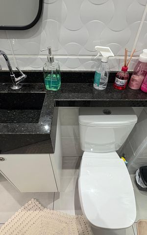 Apartamento à venda com 72m², 3 quartos e 1 vaga Apartamento à venda com 72m², 3 quartos e 1 vagaBanheiro