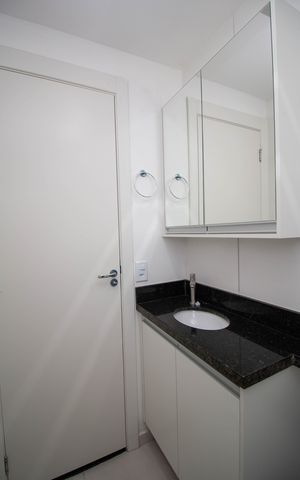 Apartamento para alugar com 33m², 2 quartos e sem vaga Apartamento para alugar com 33m², 2 quartos e sem vagaBanheiro