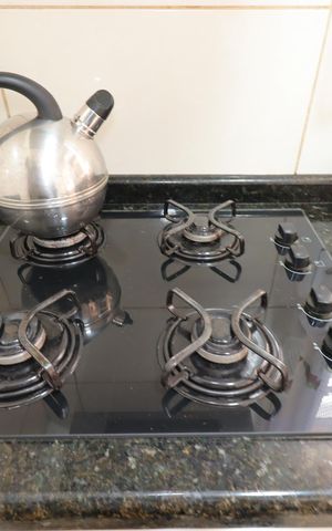 Apartamento à venda com 56m², 2 quartos e 1 vagaCozinha - Cooktop