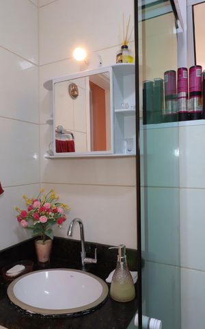 Apartamento à venda com 56m², 2 quartos e 1 vagaBanheiro